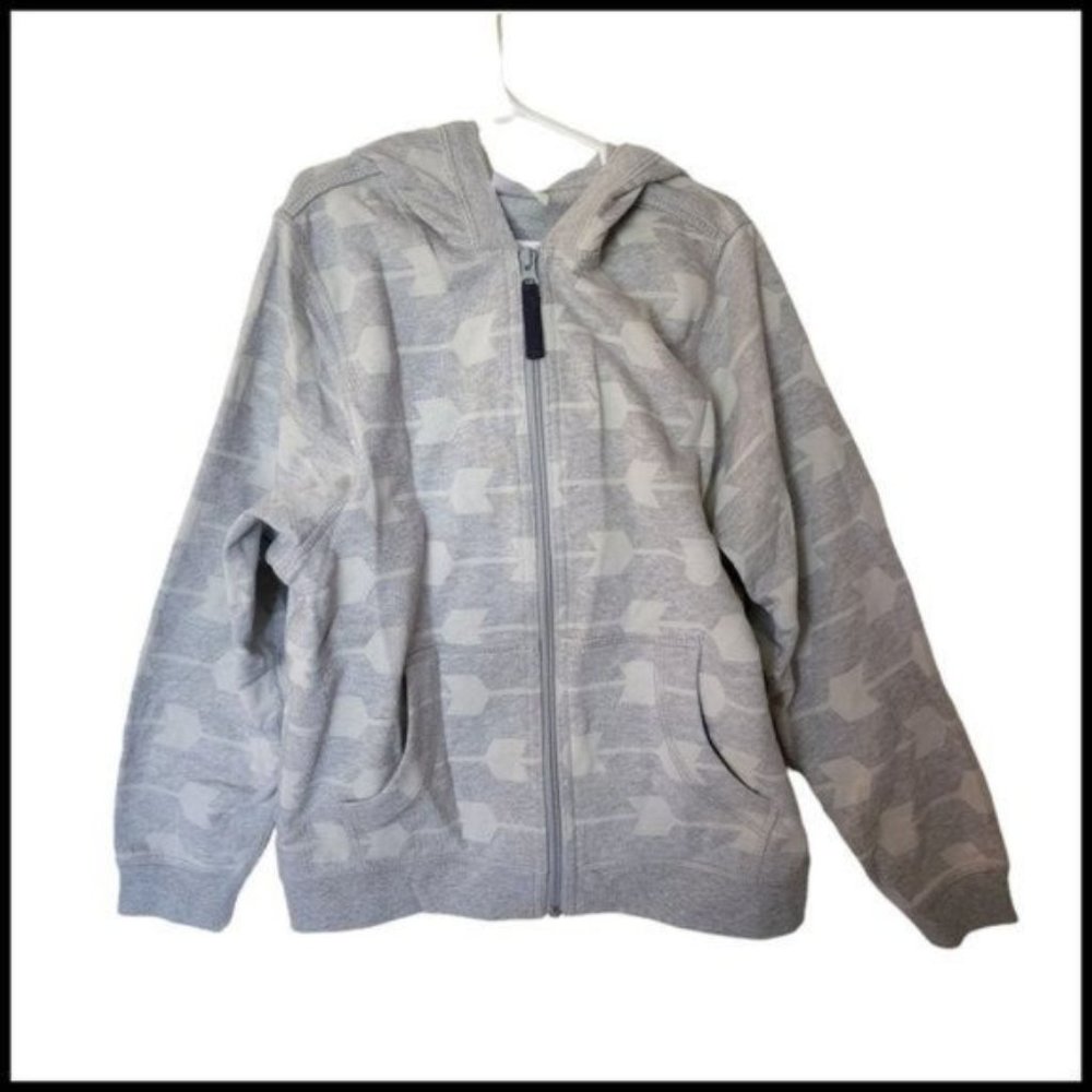 Hanna Andersson Gray Sweatshirt Arrow size 130 size 8 Years Girls